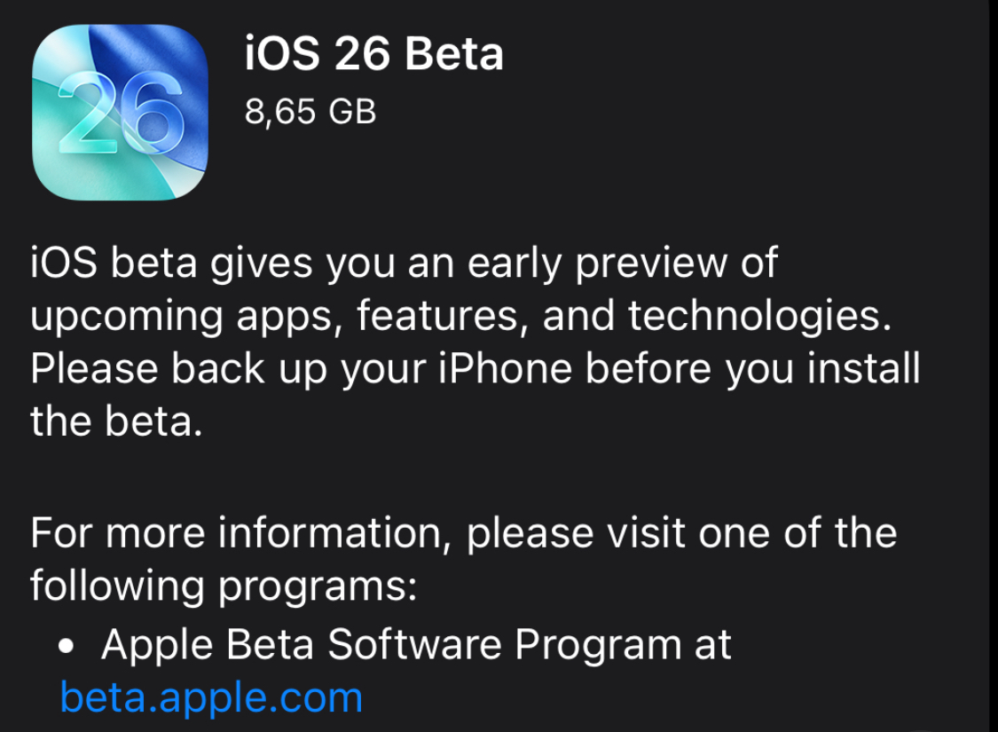 iOS 26 Beta Resmi Dirilis: Desain Baru & Fitur AI Canggih